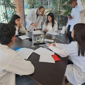 Laboratorio realizado el día sábado 26 de agosto por los alumnos de Agricultura