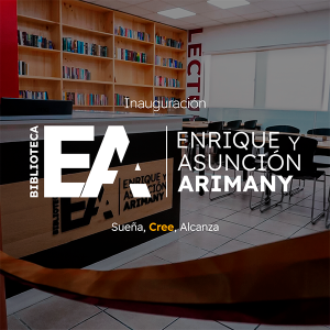 ¡Inauguración! 📚 La Biblioteca Enrique y Asunción Arimany